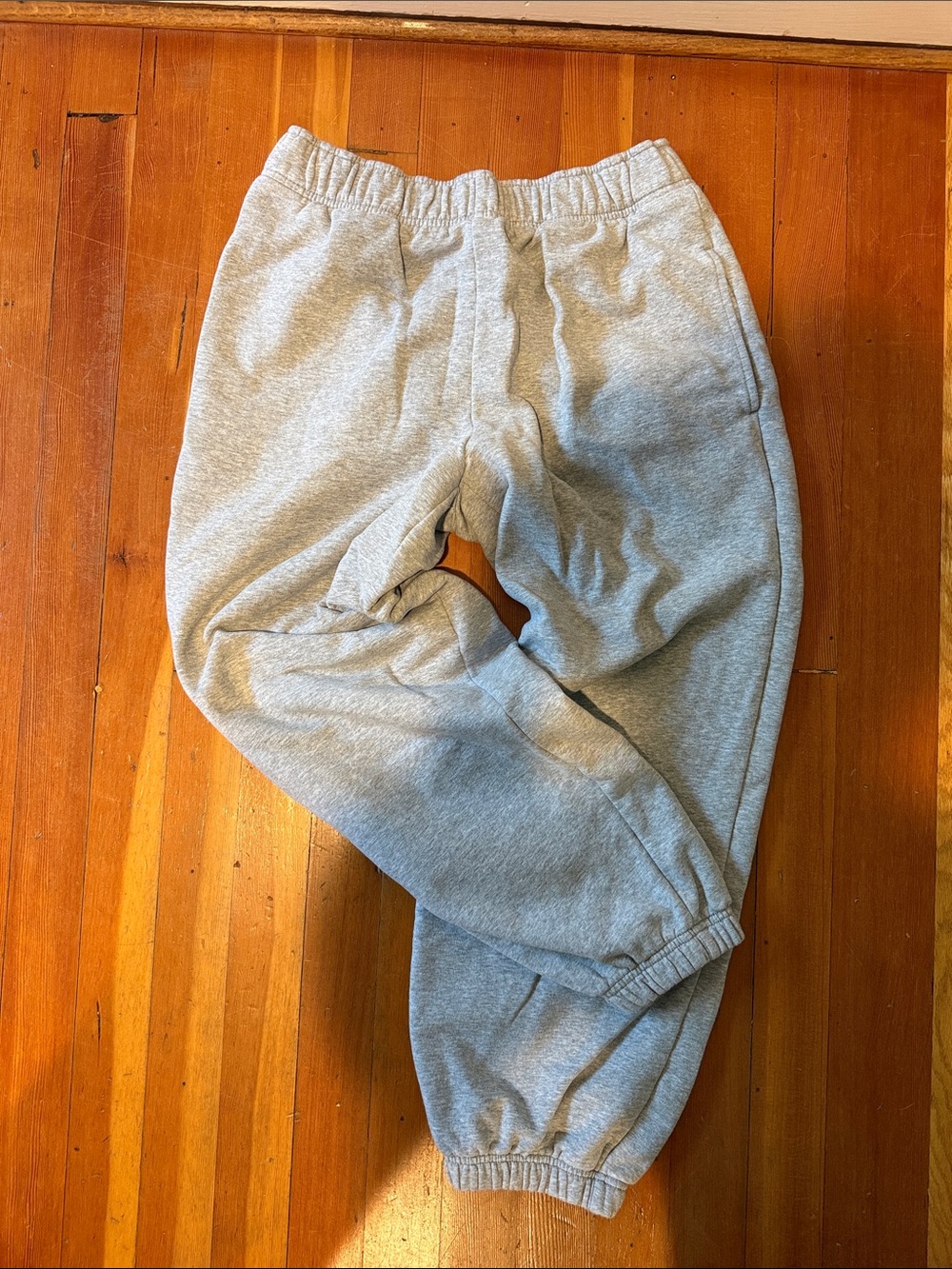 Athleta Heather Gray Elastic Waist Jogger Pants